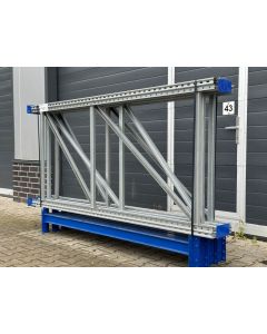 Palettenregalanlage Palettenregal, gebraucht | SSI Schäfer | Regalständer: 2.200 x 1.050 mm | Lichte Weite: 1.800 mm | Regallänge: 3,87 lfm.