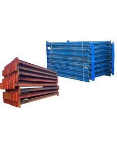 Palettenregalanlage Regalanlage, gebraucht | Jung Heinrich T (Thyssen) | Regalständer: 2.200 x 1.100 mm | Lichte Weite: 2.700 mm | Regallänge: Auswählbar
