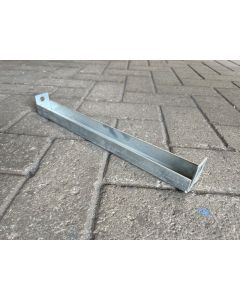 Regalverbinder Verbinder f. Palettenregale gebraucht / Stow NS / Gesamtlänge: 360 mm / sendzimir verzinkt