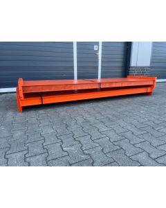Palettenregaltraverse, gebraucht / Schraubtraverse / 2.700 mm / IPE Profil: 100 x 55 mm / 3 Bohrlöcher 