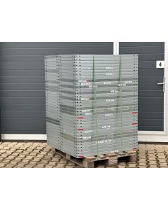 Fachboden f. Fachbodenregale, gebraucht | Schulte | Gesamtbreite: 1.000 mm | f. Ständertiefe: 500 mm | sendzimir verzinkt