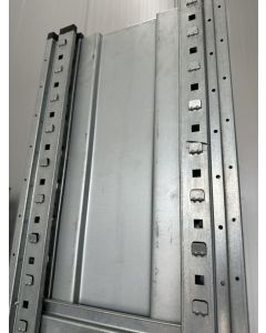 Seitenwand für Fachbodenregal Fachboden Magazinregal, gebraucht | SSI Schäfer R 3000 | für Ständertiefe: 300 mm | Gesamthöhe: 2.275 mm | sendzimir verzinkt