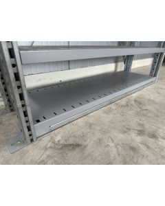 Sockelblende für Fachbodenregal Fachboden Magazinregal, gebraucht | SSI Schäfer R 3000 | für Bodenlänge: 994 mm | sendzimir verzinkt
