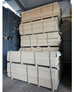 Spanplatte Bodenbelag Holzplatte für Lagerbühnen, neu / Breite: 2.600 mm / Tiefe: 1.020 mm / P4 / Spanplattenstärke: 38 mm 