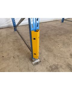 Ständerschutz Pfostenschutz Rammschutz, gebraucht | Stow NS | passend für Rahmenprofil: 85 mm | Gesamthöhe: 340 mm | gelb