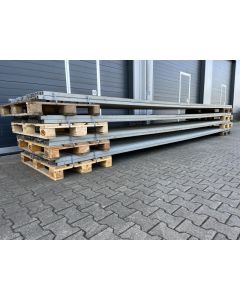 U-Profil Stahlträger Eisenträger, gebraucht / U: 50 x 38 mm / Materialstärke Steg: 5,00 mm / grau / Länge: auswählbar