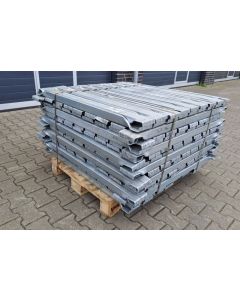 198x Tiefenstege Tiefensteg, gebraucht / passend f. Regaltiefe 1.100 mm 