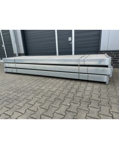 Palettenregaltraverse Traverse Palettenregal, gebraucht | Dexion Speedlock P90 | lichte Weite: 3.500 mm | Kastenprofil: 130 x 50 mm | sendzimir verzinkt