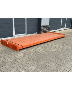 Palettenregaltraverse Traverse, gebraucht | Mecalux | lichte Weite: 3.600 mm | K: 100 x 50 mm | orange 