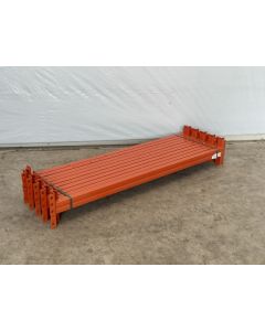 Palettenregaltraverse Traverse Palettenregal | Meta (Thyssen) | Lichte Weite: 1.800 mm | Kastenprofil: 85 x 50 mm | orange