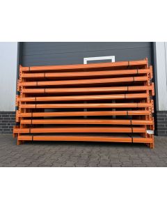 Palettenregaltraverse Traverse Palettenregal | Stow Pal Rack NS | lichte Weite: 2.190 mm | Kastenprofil: 80 x 50 mm | orange
