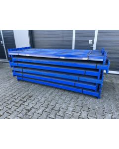 Palettenregaltraverse Traverse Palettenregal, gebraucht / SLP / 2.600 mm / K: 90 x 50 mm / blau / 3 HK