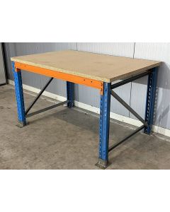 Werkbank Stow Pal Rack NS gebraucht | Werkbankbreite: 1.550 mm | Höhe: 938 mm | Werkbanktiefe: wählbar | 1 Ebene