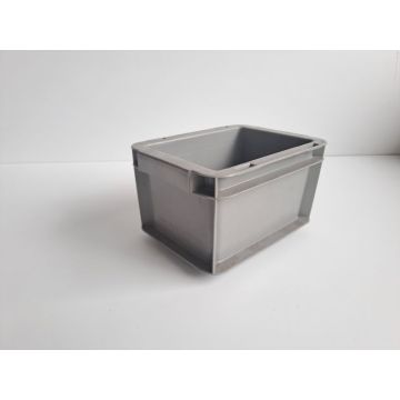 Stapelkiste Kunststoffkiste Eurobox, gebraucht  | SSI Schäfer EF 2120 |  Außenmaß: 200 x 150x 120 mm (LxBxH) | Farbe: grau