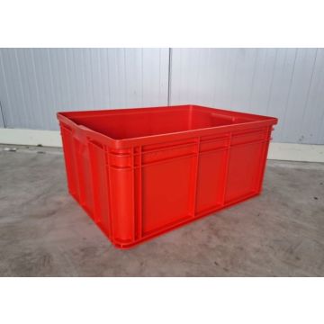 Stapelkasten Stapelkiste Kunststoffkiste, II. Wahl (Neuware) | SSI Schäfer Serie 14/6-1 | Außenmaß: 650 x 468 x 300 mm (LxBxH) | Farbe: rot
