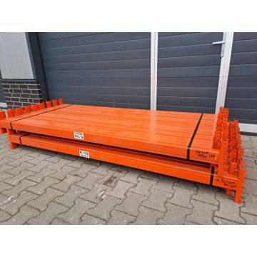 Palettenregaltraverse Traverse Palettenregal, gebraucht | SLP | 2.200 mm | K: 80 x 50 mm | orange