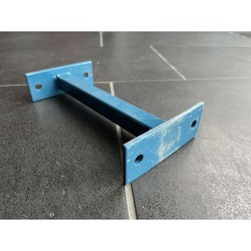 Regalverbinder, gebraucht / Feralco / lichte Weite 200 mm / Profilabm.: 20 x 20 mm / blau