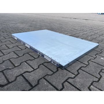 Fachboden für Fachbodenregale Magazinregal, gebraucht / Schulte / 1.220x800x40 mm (BxTxH) / sendzimir verzinkt / 250 kg 