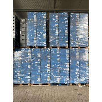 Faltkiste Klappkiste Klappbox, gebraucht / SSI Schäfer FK 6220 / Maße: 600x400x220mm (LxBxH) / blau