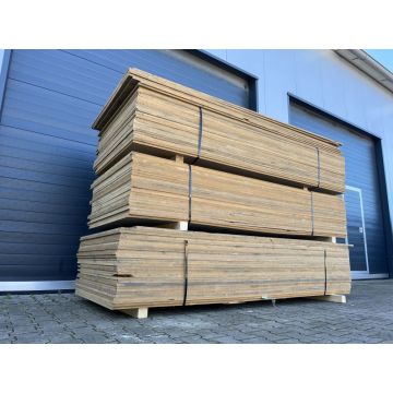 MDF Platte Einlegeboden Holzplatte , gebraucht / Gesamtbreite: 2.730 mm / Gesamttiefe: 1.220 mm / Materialstärke: 18 mm 