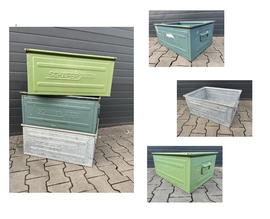 2 Stück Bäckereikiste Transportkiste Brötchenbox Gitterbox Braun Höhe 41 Cm NEU